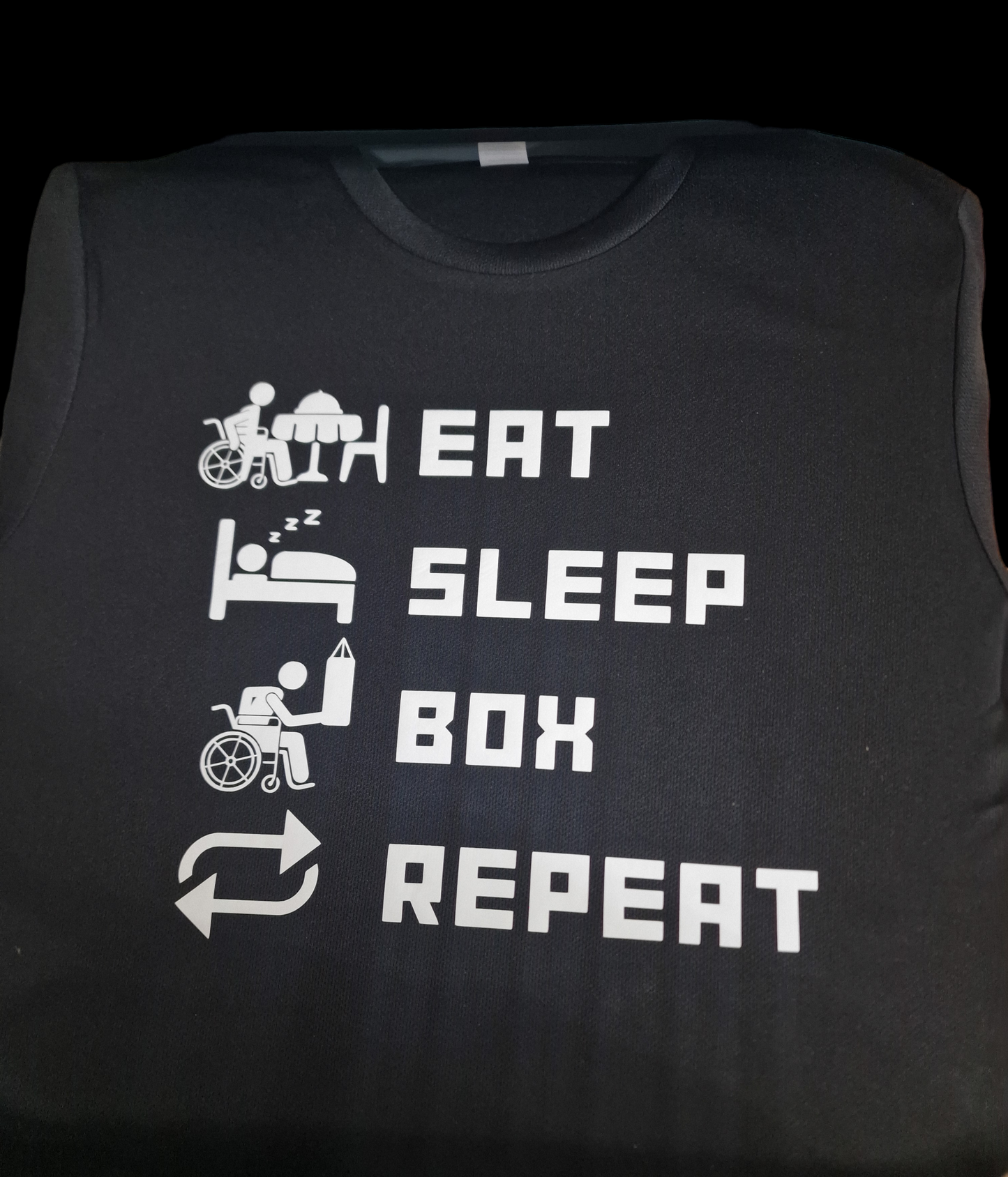 Eat, Sleep, Box, Repeat T-shirt - Child
