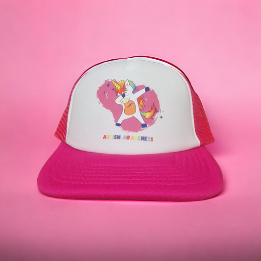 Dabbing Unicorn Autism Awareness Snapback
